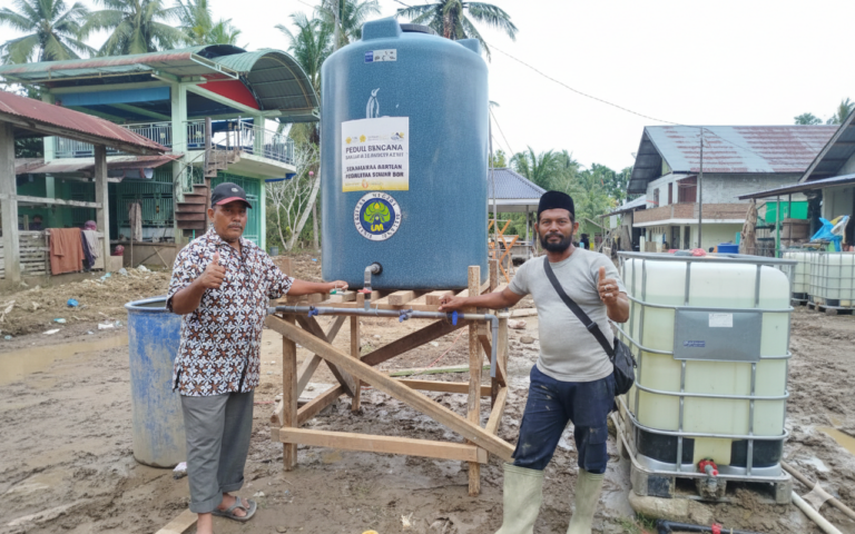 Dana Bantuan Universitas Negeri Malang Dukung Penyediaan Air Bersih di Bireuen