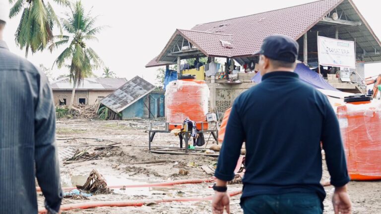Tim Relawan Satgas USK Tinjau Pascabanjir di Langkahan: Air Bersih dan Sanitasi Jadi Kebutuhan Paling Mendesak