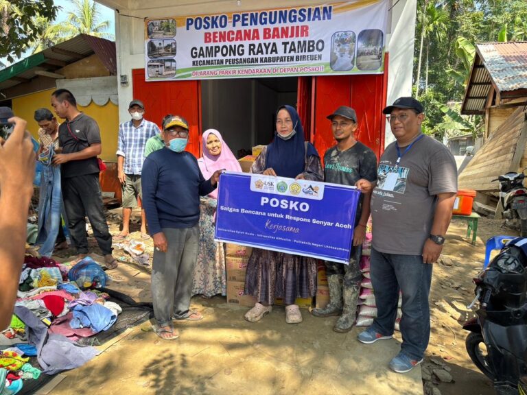 Tim Satgas USK Terima Donasi dari ID FOOD dan ISKINDO, Bantuan Didistribusikan ke Gampong Raya Tambo Kecamatan Peusangan, Bireuen