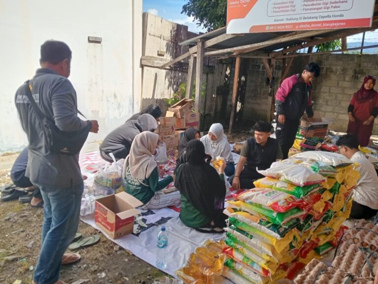 Relawan Ormawa dan BEM USK Kemas Bantuan Rumah Amal untuk Dikirim ke PSDKU Gayo Lues