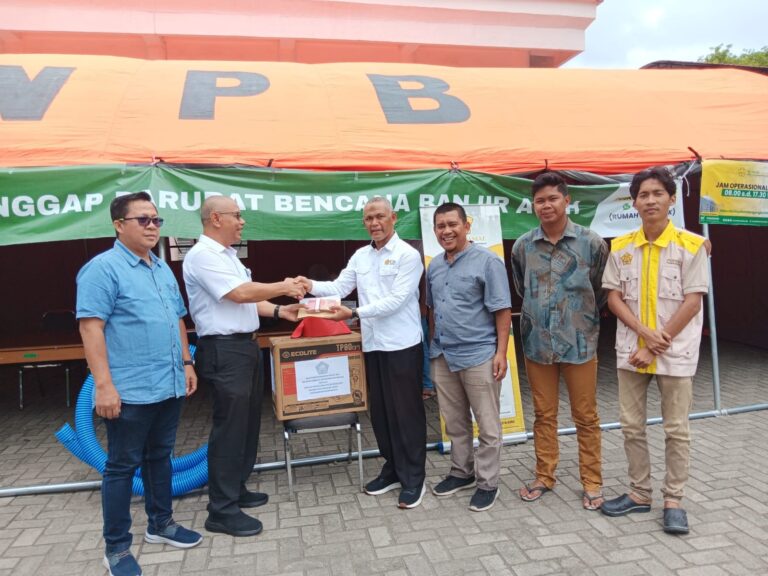 ISEI Salurkan Bantuan Mesin Pompa Air untuk Program Bersih Sumur di Kabupaten Bireuen