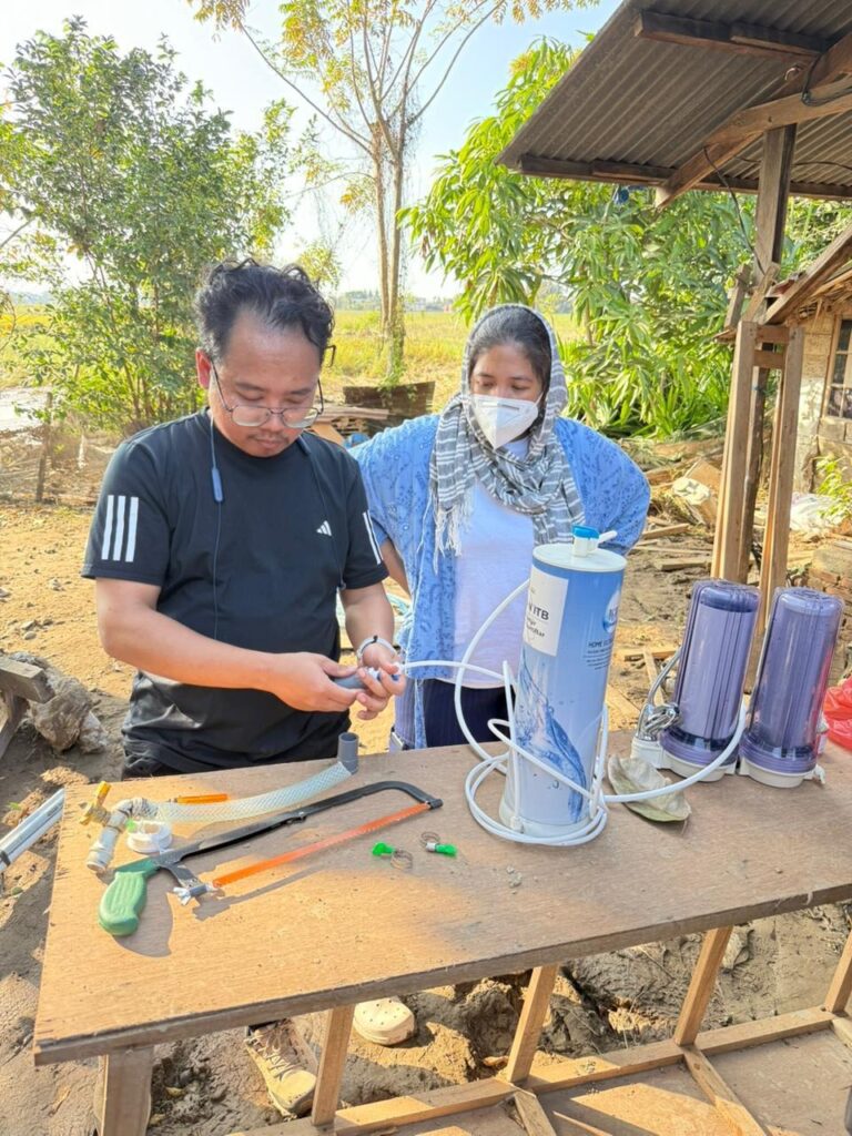 Delapan Unit Green Ultrafiltrasi ITB Terpasang Pada Tiga Titik di Pidie Jaya untuk Percepatan Akses Air Bersih Pasca Bencana