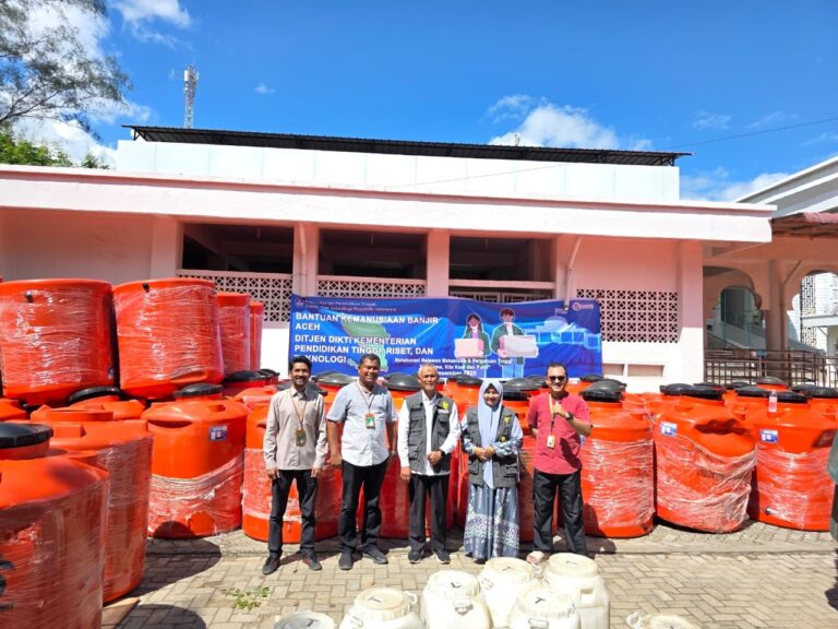 Bantuan Kemendiktisaintek Tiba, Satgas USK Perkuat Dukungan Logistik Respons Bencana di Aceh