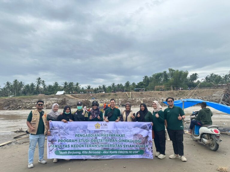 Prodi Obstetri dan Ginekologi FK USK Laksanakan Pengabdian Masyarakat Tanggap Bencana di Bireuen