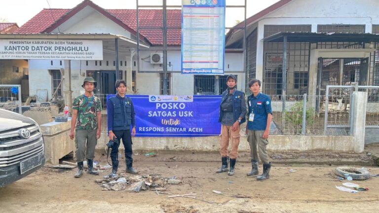 Posko 4 Satgas USK Resmi Berdiri di Kuala Simpang, Perkuat Respons Kemanusiaan di Aceh Tamiang
