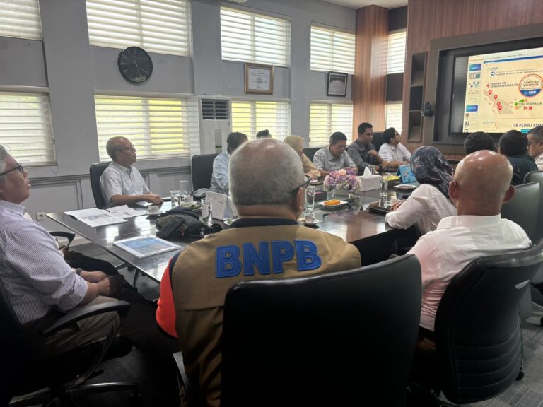 USK Terima Kunjungan Rektor ITB, Bahas Dukungan Instalasi Air Bersih untuk Wilayah Terdampak Siklon Senyar