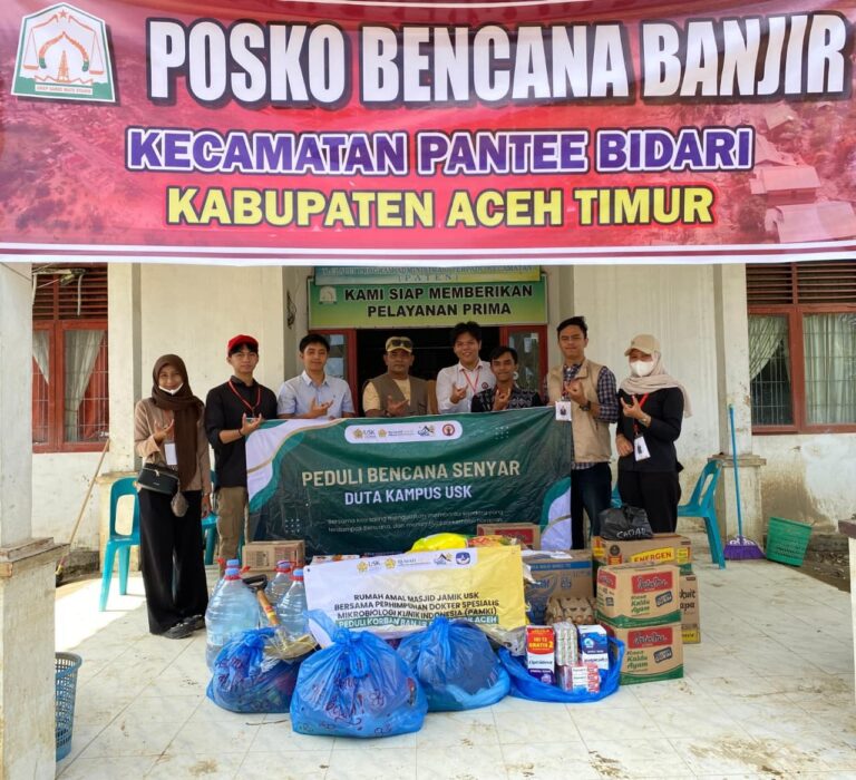 Bawa Nama USK ke Berbagai Daerah Pelosok Bencana: Duta Kampus USK Komitmen Bantu Pulihkan Aceh Dari Bencana