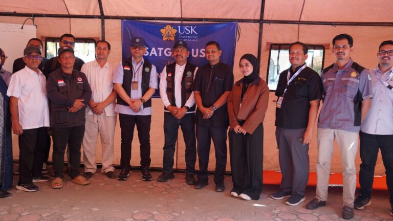 Dirjen Diktiristek Kunjungi Posko Kedua Satgas USK di Bireuen, Tegaskan Pentingnya Kolaborasi Perguruan Tinggi untuk Respons Bencana Senyar Aceh