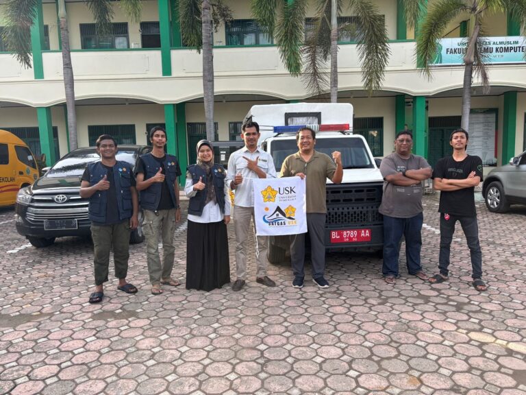 Posko Gabungan USK–Almuslim–Unimal di Bireuen Resmi Ditutup, Satgas USK Dirikan Posko Baru di Idi Rayeuk